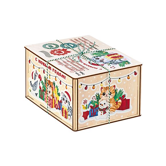 Сладкий новогодний подарок Котики
